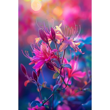 Vertical Flower Canvas